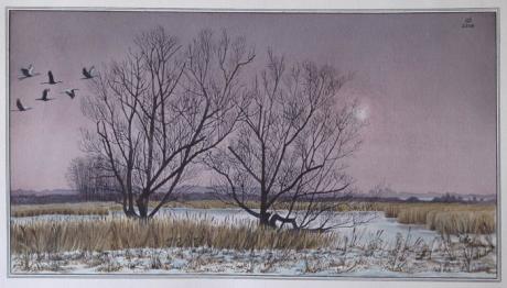 Moorlandschaft im Winter (2006) - Christine Becker - Array auf Array - Array - Moorlandschaft im Winter (2006) - Christine Becker - Array auf Array - Array -