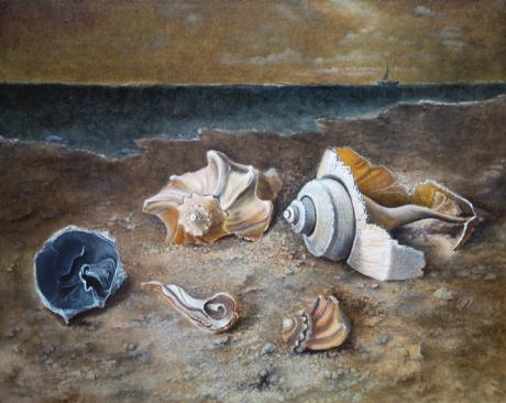 Zerbrochene Muscheln (2006) - Christine Becker - Array auf Array - Array - Zerbrochene Muscheln (2006) - Christine Becker - Array auf Array - Array -