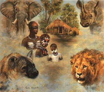 Afrika - Karin Broszeit-Borchert - Array auf Array - Array - Afrika - Karin Broszeit-Borchert - Array auf Array - Array -