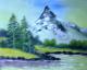 Am Matterhorn (2003) - Römer - Acryl auf Hartfaser - Sonstiges - Am Matterhorn (2003) - Römer - Acryl auf Hartfaser - Sonstiges -