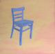 Art object - Blue Chair in the Peach (2006/01)