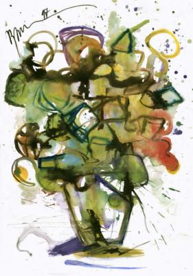 Den Strauß des Kubismus - D.Wilms - auf Array - Array - Den Strauß des Kubismus - D.Wilms - auf Array - Array -