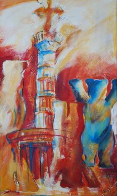 Buddy vor Siegessäule Berlin - Inken-Susann Höppner - Array auf Array - Array - Buddy vor Siegessäule Berlin - Inken-Susann Höppner - Array auf Array - Array -