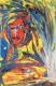 Art object - Rotes Gesicht