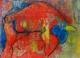 Art object - Roter Stier