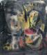 Art object - Gesichter im Dunkeln