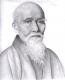 Art object - Portrait Morihei Ueshiba 