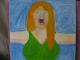 Art object - Schreiende Frau