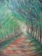 Kunstwerk - Strasse in Worpswede