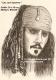 Cpt. Jack Sparrow - Thomas Beschorner - Leadpencil auf Paper - Men - Cpt. Jack Sparrow - Thomas Beschorner - Leadpencil auf Paper - Men -