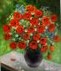 Kunstwerk - ---Red Poppy Bouquet