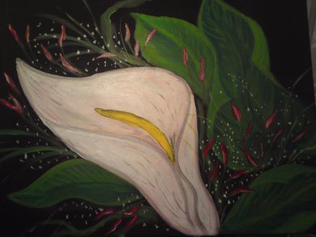 weiße callablüte - Karola Machnicka - Array auf Array - Array - Array weiße callablüte - Karola Machnicka - Array auf Array - Array - Array