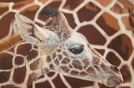 Mtoto twiga - dunjate Kunst in Acryl - Array auf Array - Array - Array Mtoto twiga - dunjate Kunst in Acryl - Array auf Array - Array - Array