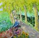 Art object - Allee in Frankreich