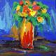 Kunstwerk - Die Vase mit Blumen