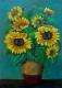 Kunstwerk - Sonnenblumen