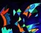 Art object - airbrush II - change of colours