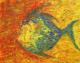 Feuerfisch - Ingeborg Merz - Acryl auf Leinwand - Tiere - Abstrakt Feuerfisch - Ingeborg Merz - Acryl auf Leinwand - Tiere - Abstrakt