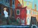 Art object - Gondoliere, Campo San Provolo, Venezia