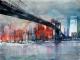 Kunstwerk - NY. Brooklyn Bridge IV