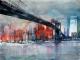 Kunstwerk - NY. Brooklyn Bridge IV
