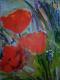 Kunstwerk - Roter Mohn