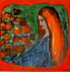Art object - beim Blumenbinden