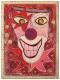 Kunstwerk - Roter Clown (Acryl on Canvas; 36x48) 