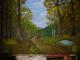 Art object - Der Waldweg