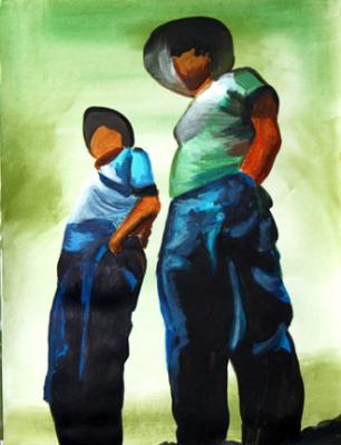 Vater & Sohn - Bénédicte de Botmiliau - Array auf Array - Array - Vater & Sohn - Bénédicte de Botmiliau - Array auf Array - Array -