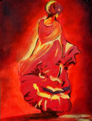 Flamencotänzerin - Bénédicte de Botmiliau - Array auf - Array - Flamencotänzerin - Bénédicte de Botmiliau - Array auf - Array -