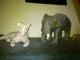 Art object - Elefant und LÃ¶we