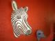 Art object - Zebrakopf