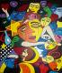 Art object - Menschen-Masken