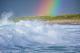 Kunstwerk - Welle mit Regenbogen
