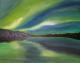 Kunstwerk - Polarlichter
