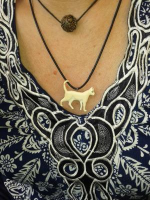 gehende Katze - Erik Sitko - auf - - gehende Katze - Erik Sitko - auf - -