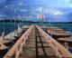 Art object - Segelboote