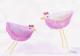 Art object - Chickens with yellow legs  