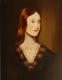 Art object - ---Junge Frau mit roten Haahren