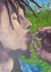 Kunstwerk - Rauchender Bob Marley