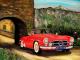 Kunstwerk - Ausflug in die Toscana mit dem Mercedes 190 SL. 