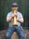 Art object - Mann mit FlÃ¼gelhorn