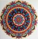 Kunstwerk - Mandala mit Steinchen