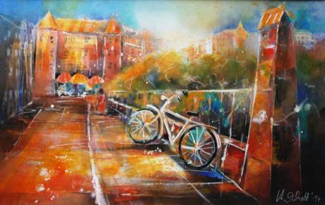 490. Einsames Fahrrad - Hans Schott - auf - Array - 490. Einsames Fahrrad - Hans Schott - auf - Array -