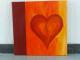 Art object - Herz in Acryl