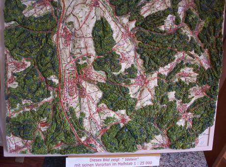 ---Geografisches Reliefbild-Unikat - Ottmar Gebhardt - Array auf - Array - ---Geografisches Reliefbild-Unikat - Ottmar Gebhardt - Array auf - Array -