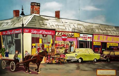 BELFAST RIESENGEMÄLDE 600 auf 400 cm (6/4 Meter!) - Laird René Sichart - Array auf - Array - Array BELFAST RIESENGEMÄLDE 600 auf 400 cm (6/4 Meter!) - Laird René Sichart - Array auf - Array - Array