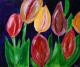 Kunstwerk - HollÃ¤ndische Tulpen