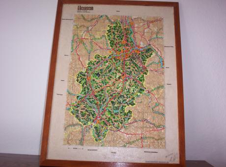 Das Land \Hessen\ anders als auf Landkarten - Ottmar Gebhardt - Array auf - Array - Das Land \Hessen\ anders als auf Landkarten - Ottmar Gebhardt - Array auf - Array -